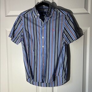 Boy’s POLO Striped Blue Shirt